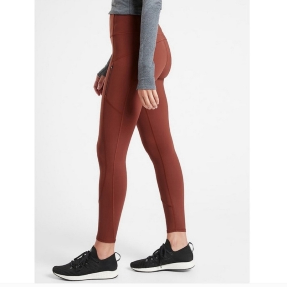 ATHLETA Rainier Tight Rust Red SP